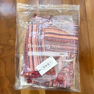 NWT + OG Packaging Cider Summer Skirt + Crop Top Set